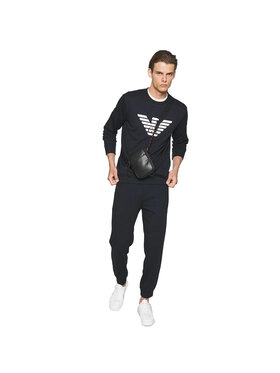 EA7 Emporio Armani EA7 Emporio Armani Felpa q-roa-26710 Blu Regular Fit