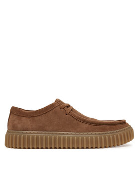 Clarks Clarks Półbuty Torhill Lo 26187376 Brązowy
