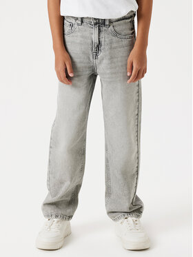 NAME IT NAME IT Blugi Ryan 13224456 Gri Straight Fit