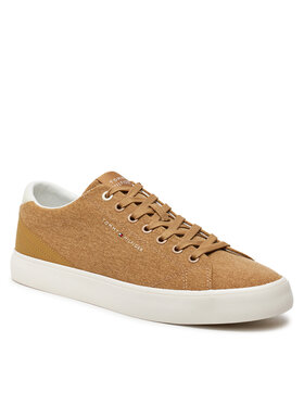 Tommy Hilfiger Tenis Superge Th Hi Vulc Low Summer Cvs FM0FM05056 Khaki