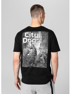 PITBULL PITBULL T-Shirt Koszulka Czarny Regular Fit