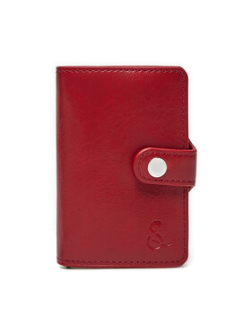 Semi Line Semi Line Etui za kreditne kartice P8296-4 Crvena