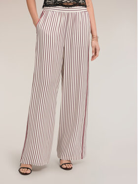 Motivi Motivi Pantaloni di tessuto P016W000857N001 Crema Over Fit