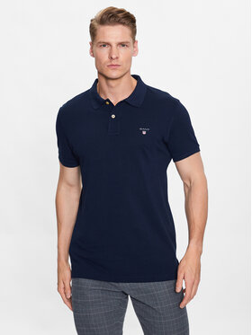 Gant Gant Polo The Original 2202 Granatowy Slim Fit