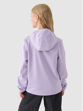 4F 4F Kurtka softshell 4FJWAW24TSOFF261-51S Fioletowy Regular Fit