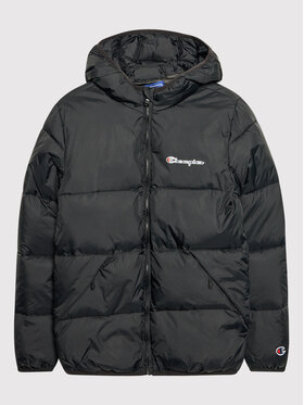 Champion Champion Pūkinė striukė 305822 Juoda Regular Fit