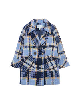 Abel & Lula Abel & Lula Übergangsmantel 5845 Blau Regular Fit