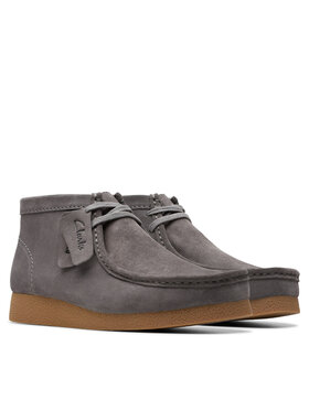 Clarks Gležnjarji Wallabee Evo Bt 26174938 Siva