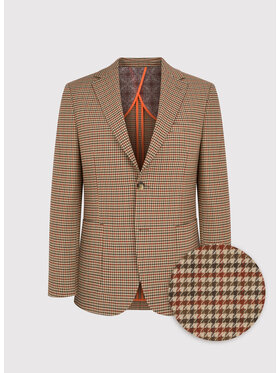 Pako Lorente Pako Lorente Marynarka P25WF-3X-027 Brązowy Slim Fit