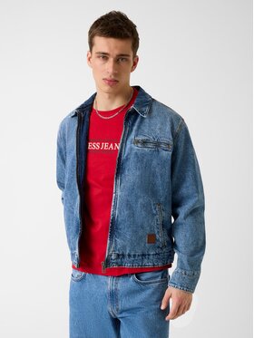 Guess Jeans Guess Jeans Bunda pro přechodné období 181633 Modrá Classic Fit