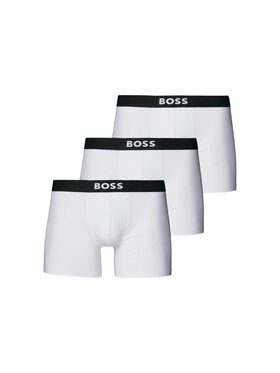 BOSS BOSS Bokserki q-roa-35400 Biały