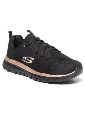 Skechers Skechers Scarpe Get Connected 12615/BKRG Nero