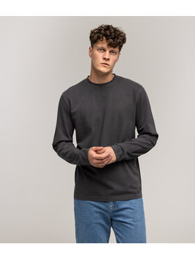 Lee Cooper Lee Cooper Longsleeve MARIUS 2400 Czarny Regular Fit