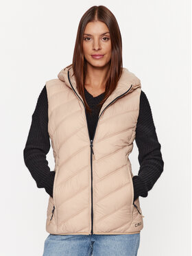 CMP CMP Mellény 33K1676 Bézs Regular Fit