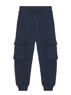 United Colors Of Benetton United Colors Of Benetton Spodnie dresowe 3UNICF066 Granatowy Regular Fit