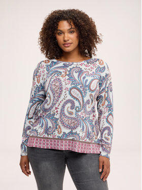 Fiorella Rubino Fiorella Rubino Maglione M396L008679N0R2 Turchese Regular Fit