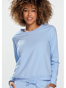 DKaren Sport DKaren Sport Bluza Wenezja Błękitny Slim Fit