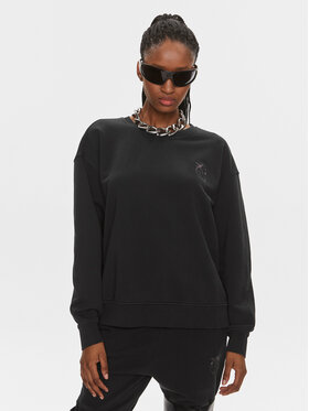 Pinko Pinko Mikina Setup 101831 A1N7 Čierna Relaxed Fit