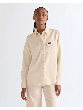 Wrangler Wrangler Koszula HERITAGE SHIRT Biały Regular Fit
