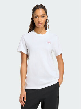 adidas adidas T-Shirt 165841 Biały Loose Fit