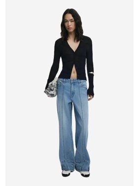 Desigual Desigual Ζακέτα JERS_GINEBRA Μαύρο Slim Fit