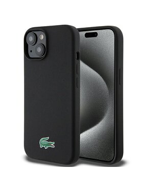 Lacoste Lacoste Etui na telefon iPhone 14 Plus / 15 Plus Czarny