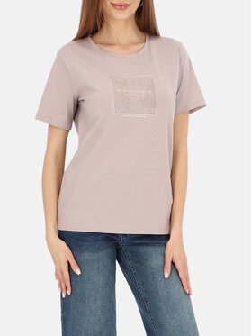 L’AF L’AF T-Shirt Nika Różowy jasny Regular Fit