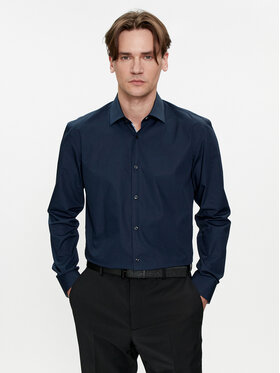 HUGO Hugo Košulja Koey 50513889 Tamnoplava Slim Fit