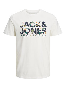 Jack&Jones Junior Jack&Jones Junior Tricou 12225314 Alb Regular Fit