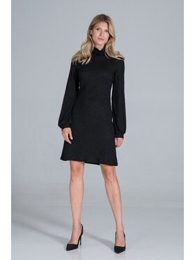 FIGL FIGLFIGL Vestito M831 Nero Regular Fit