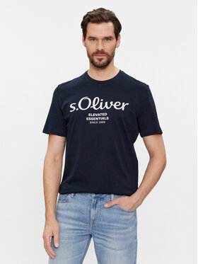 s.Oliver s.Oliver Tricou 2139909 Albastru Regular Fit