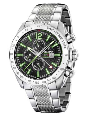 Festina Festina Zegarek F20439/6 Srebrny