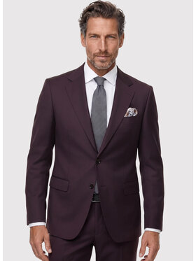 Pako Lorente Pako Lorente Marynarka P26WP-3G-005 Bordowy Slim Fit