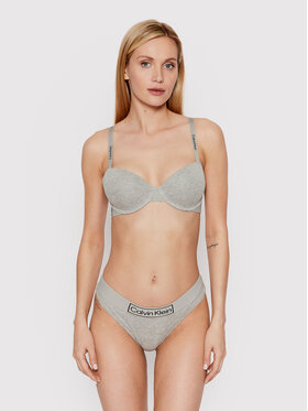 Calvin Klein Underwear Tangice 000QF6774E Siva