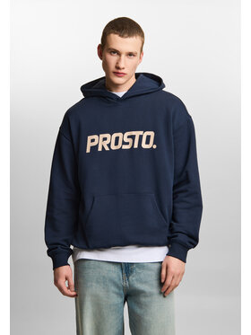 PROSTO. PROSTO. Bluza Big log Granatowy Regular Fit