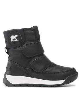 Sorel Sorel Čizme za snijeg Childrens Whitney II Strap Wp NC3919-010 Crna
