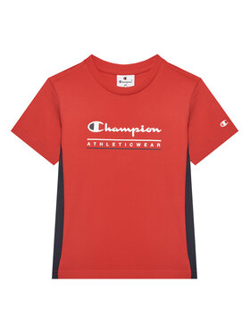 Champion Champion Komplet t-shirt i spodenki 306992 Czerwony Regular Fit