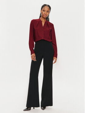 Calvin Klein Hlače K20K207155 Crna Wide Leg