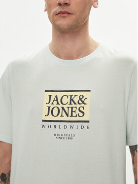 Jack&Jones T-shirt Lafayette 12252681 Plava Standard Fit