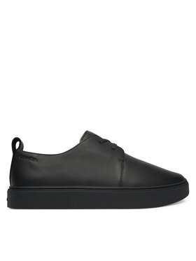 Calvin Klein Calvin Klein Sneakersy Hybrid Clean Cup Derby Lth HM0HM02011 Czarny
