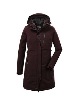 KILLTEC KILLTEC Kurtka zimowa 37726/447 Bordowy Regular Fit