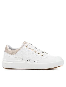 Geox Geox Sneakersy D Dalyla D36QFA 046BN C1ZB5 Biela