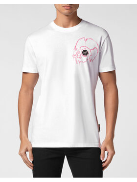 PHILIPP PLEIN PHILIPP PLEIN Tričko 9901 Biela Regular Fit