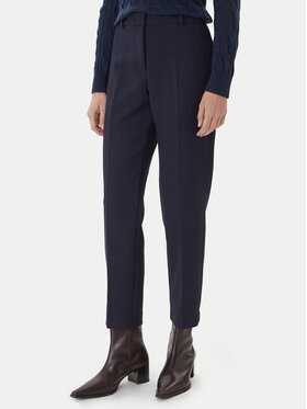 Tommy Hilfiger Tommy Hilfiger Hlače iz tkanine WW0WW48355 Mornarsko modra Straight Fit