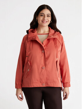 Fiorella Rubino Fiorella Rubino Cappotto F278T001329N017 Arancione A-Line Fit