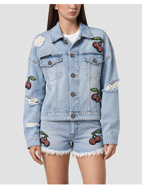 PHILIPP PLEIN PHILIPP PLEIN Giacca di jeans 31763 Blu Regular Fit
