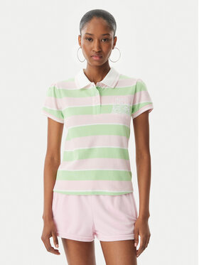 Juicy Couture Juicy Couture Polokošeľa Juicy Puff JCGCT126015 Zelená Slim Fit