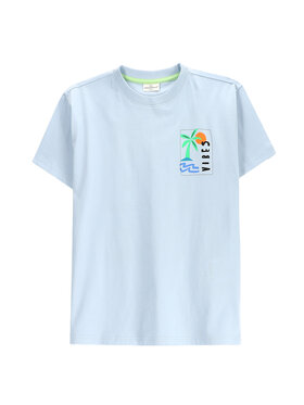 Coccodrillo Coccodrillo Tričko WC5143216VBD Modrá Regular Fit