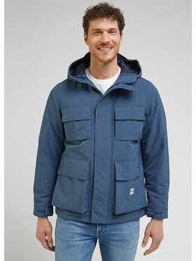 Lee Lee Kurtka zimowa UTILITY JACKET Niebieski Regular Fit