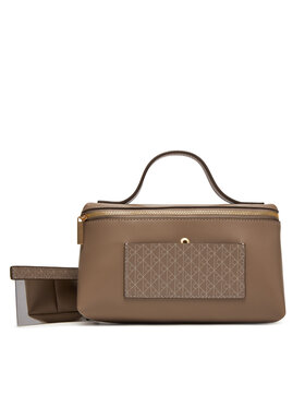 Calvin Klein Calvin Klein Kozmetični kovček Emblem Aop Beauty Case Giftset LV04F1102G Rjava